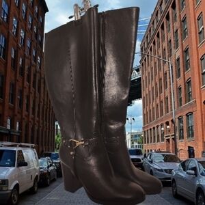 Black Knee-High Boots